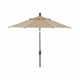 Treasure Garden 7.5 ft. Bronze Aluminum Market Umbrella (UM907)