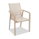 Pacifica Polypropylene and Sling Dining Chair