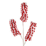 In-Store Only - 26.77 Inch Red and White Candy Stripe Pick