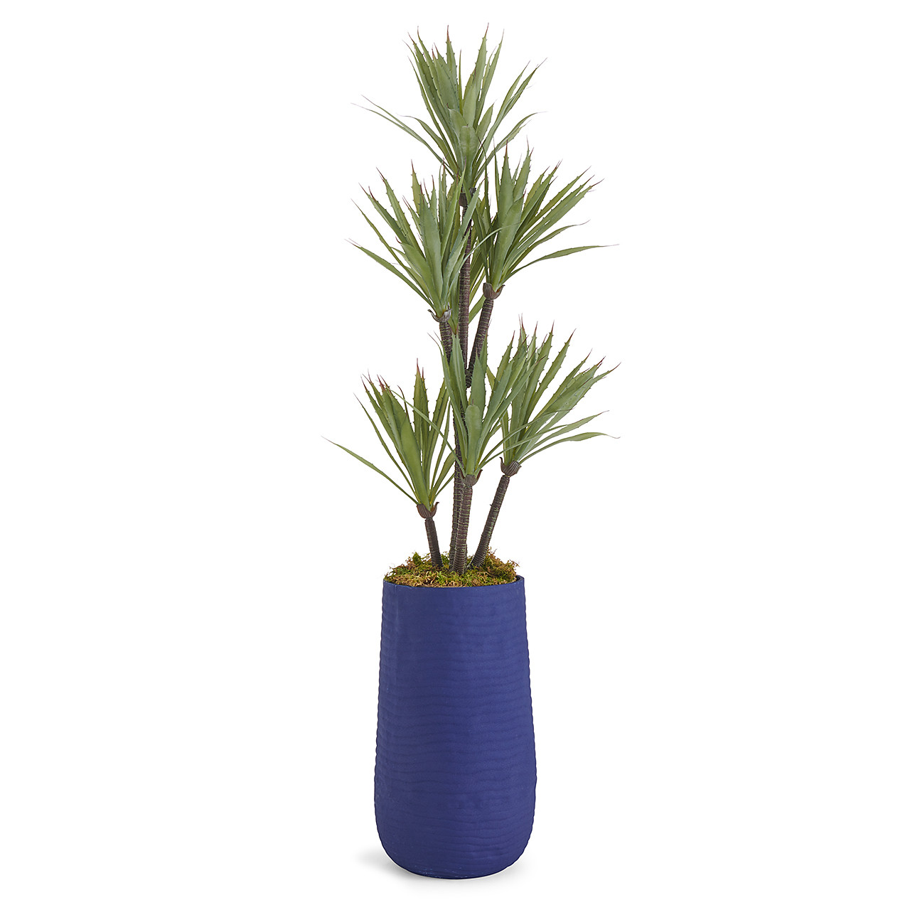 Instore Only 48 in. Yucca Tree with Tribal Planter Fortunoff