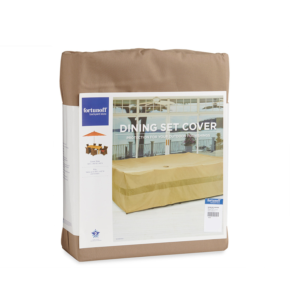 Set Cofer 94 x 42 in. Dining Set Protective Cover
