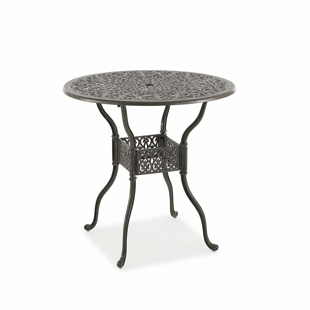 Naples Cast Aluminum 42 in. D Bar Table