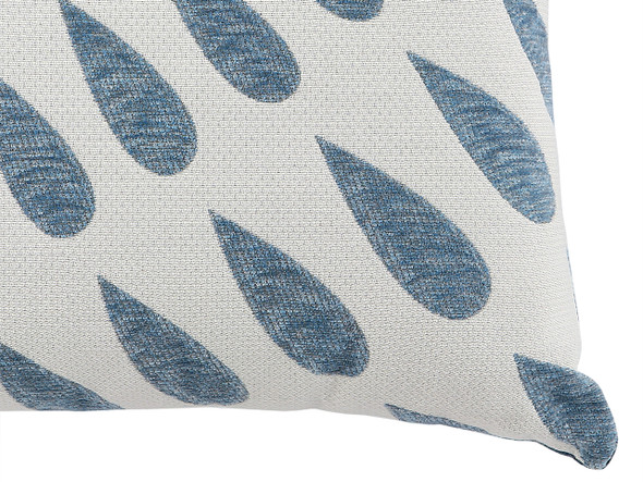 Arching Droplets Sunbrella 20 x 20 in. Throw Pillow