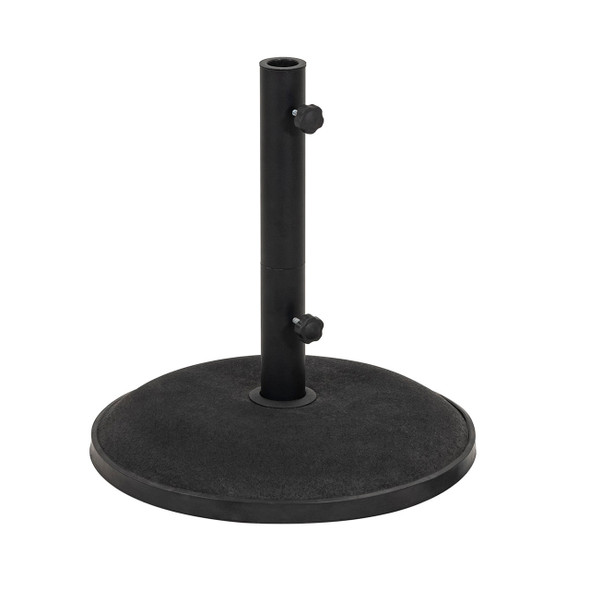 Alloy 55 lb. Black Cast Concrete Umbrella Base