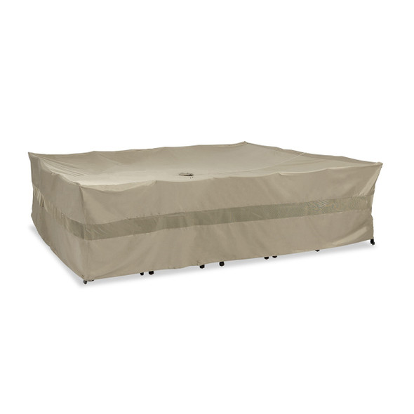 120 x 77 in. Rectangular or Oval Dining Set Protective Cover 120 x 77 in. Rectangular or Oval Dining Set Protective Cover