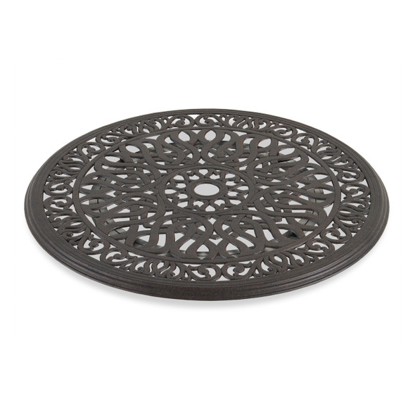 Cadiz Cast Aluminum 30 in. D Lazy Susan