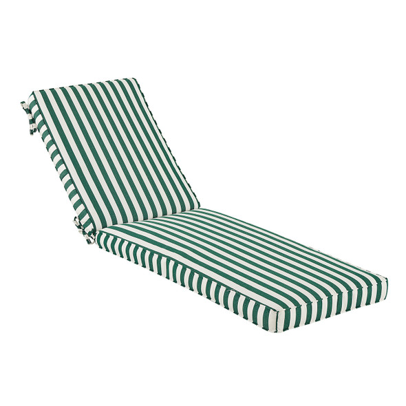 72 x 24 in. Stanford Boxed Chaise Cushion 72 x 24 in. Stanford Boxed Chaise Cushion