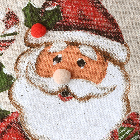 21 in. Rural Homestead Collection Santa Stocking