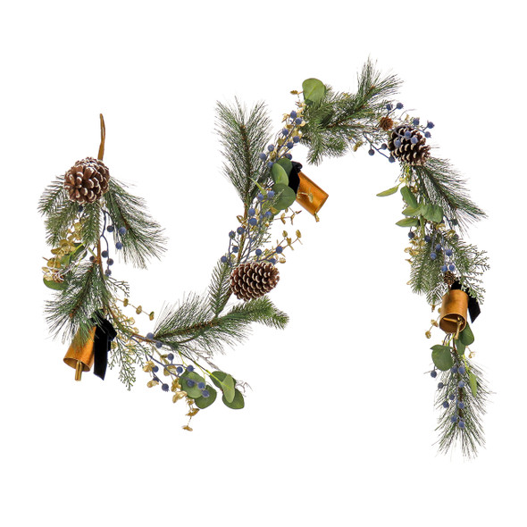 National Tree Company 6 ft. Swiss Chic Garland