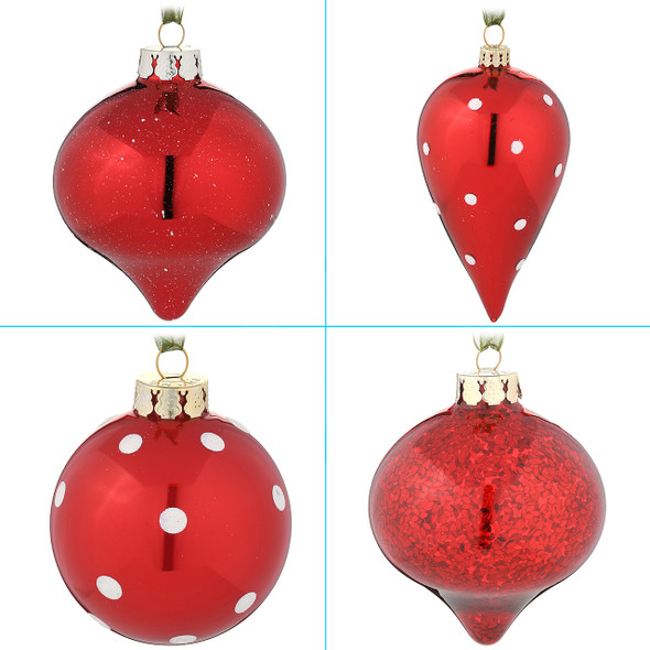 National Tree Company General Store Collection Christmas Tree Ornaments, Set of 20