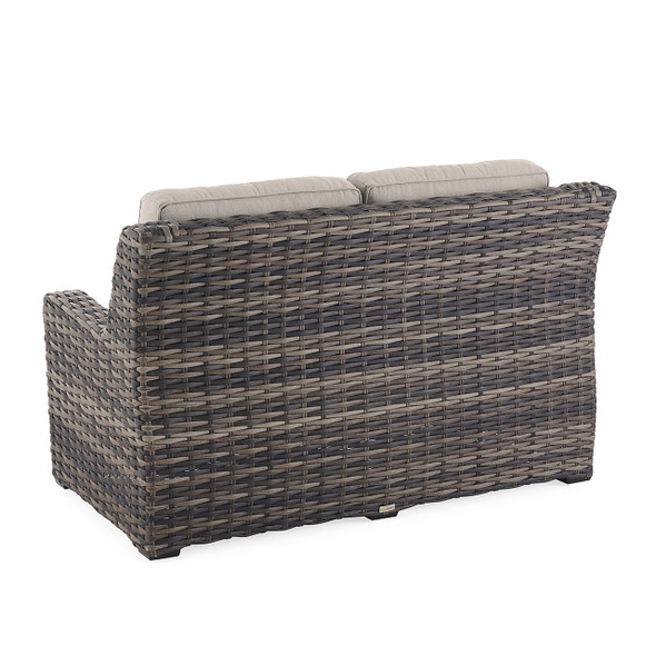 Tangiers Outdoor Wicker with Cushions Loveseat