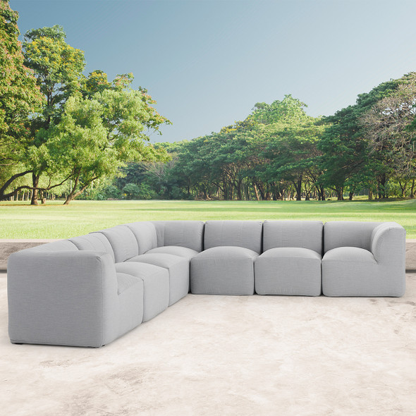 Napa Upholstered 7 Piece Sectional -