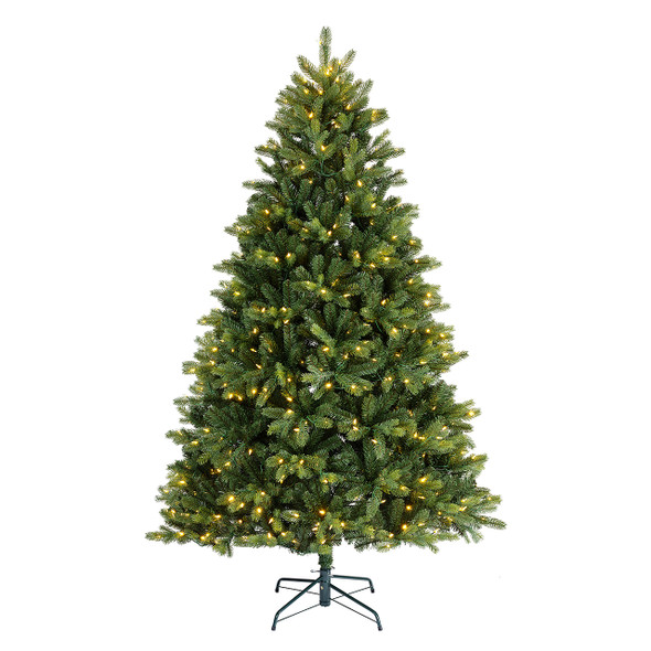 7.4 ft. Freiberg Pine Classic Christmas Tree with 740 Dual LED Lights 7.4 ft. Freiberg Pine Classic Christmas Tree with 740 Dual LED Lights