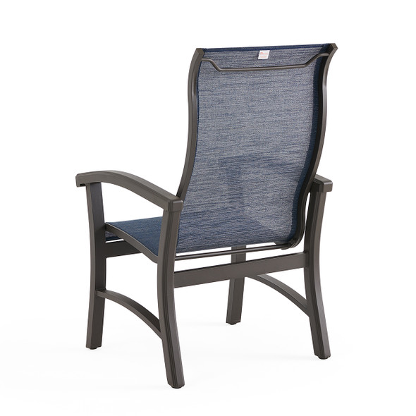 Fairmont Aged Bronze Aluminum with Sling Dining Chair Fairmont Aged Bronze Aluminum with Sling Dining Chair