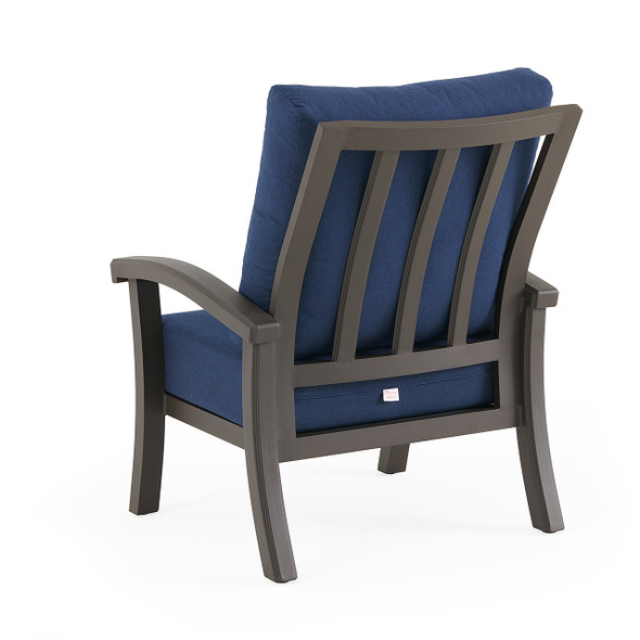 Fairmont Aged Bronze Aluminum with Cushions Club Chair Fairmont Aged Bronze Aluminum with Cushions Club Chair