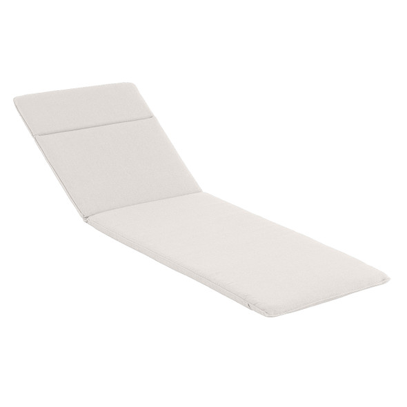 80 x 26.5 in. Cast Pumice Sunbrella Wicker Chaise Cushion 80 x 26.5 in. Cast Pumice Sunbrella Wicker Chaise Cushion