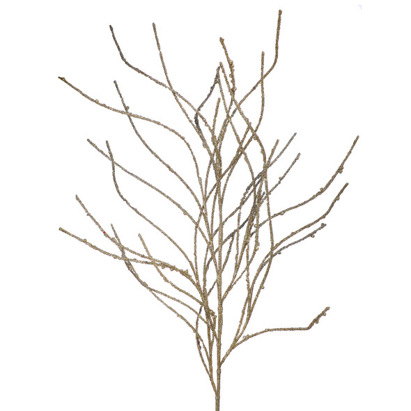 47 in. Champagne Gold Wispy Willow Spray 47 in. Champagne Gold Wispy Willow Spray