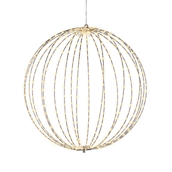 23 in. Sphere with 480 Micro Warm White LED Lights
