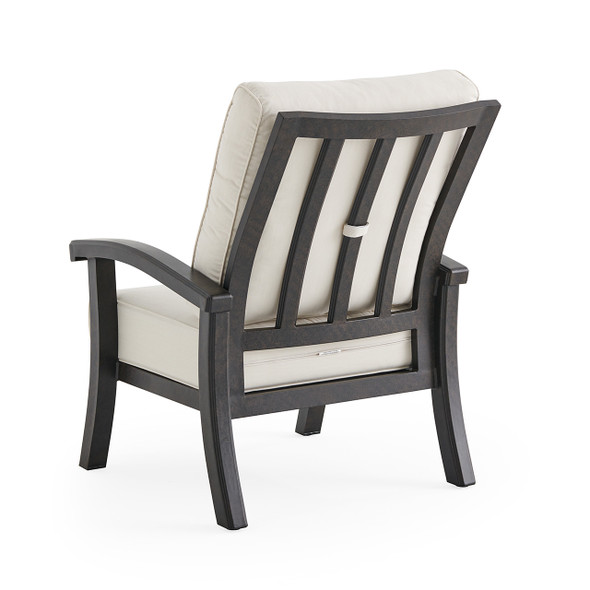 Fairmont Rustic Bronze Aluminum with Cushions Club Chair