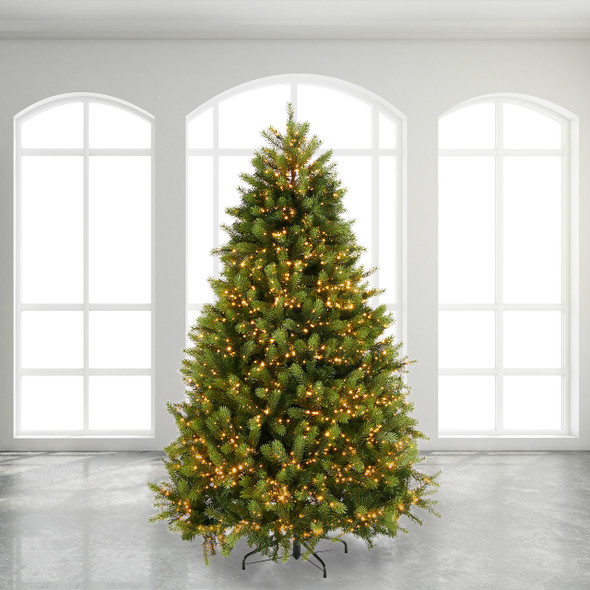 In-Store Only - 7.5 ft. Glendale Spruce Christmas Tree LED Multicolor, 3000 Lights