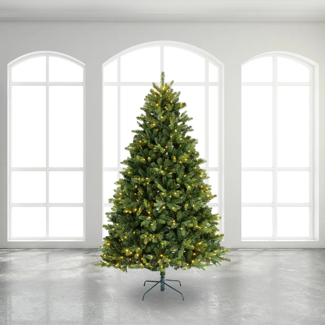 7.4 ft. Sunpeaks Fir Classic Christmas Tree with 550 Micro Color