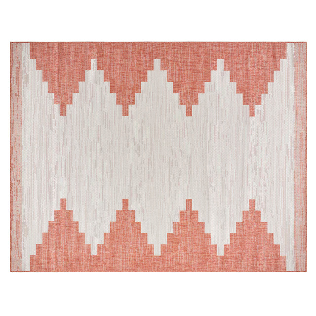 Green Aztec Stairs Rug - Fortunoff Backyard Store