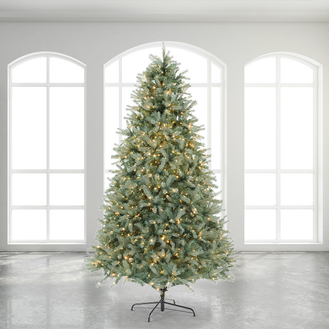 7.4 ft. Sunpeaks Fir Classic Christmas Tree with 550 Micro Color