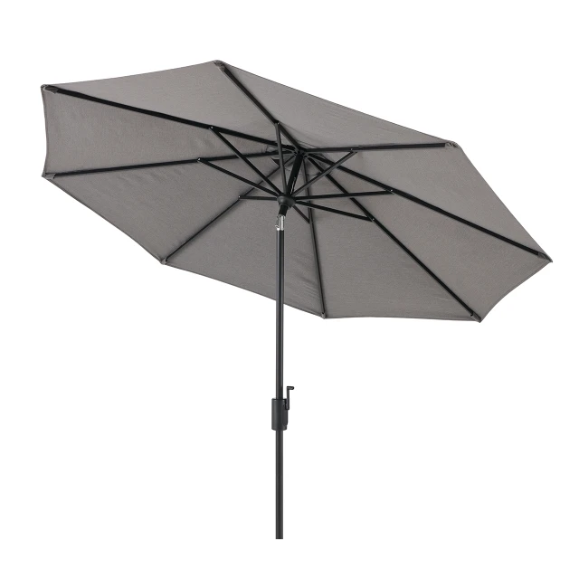 60 round patio table with umbrella hole Round Patio Dining Table with Umbrella Hole - Black