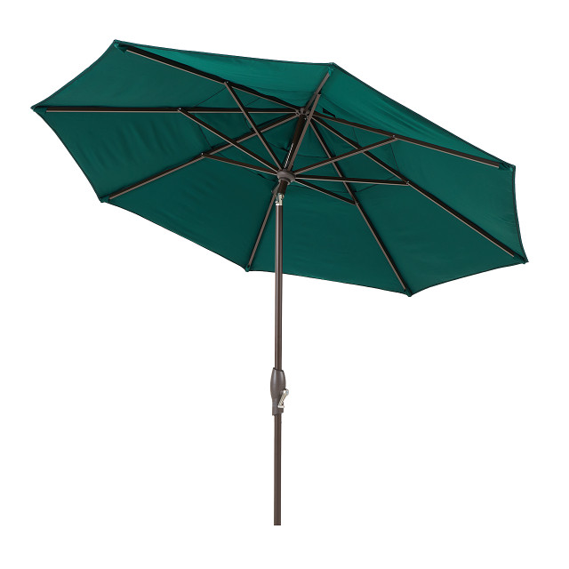 garden treasures driscol market patio umbrella Treasure 9' Auto Tilt  The Patio Galaxy tilt mechanism for an easy way to shade your guests Treasure Garden Auto-Tilt Market Umbrella