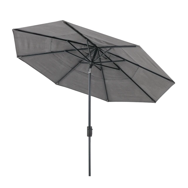 9 ft patio umbrella with base Outsunny Garden Umbrella: 9ft, Blue Stripe Tilt Crank and Ruffled Design for Deck and Pool Shade Rectangular patio umbrella measures 15 long and 9 wide 9ft Patio Umbrella with Base