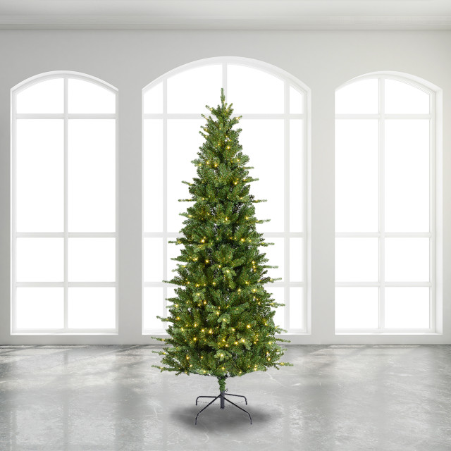 7.4 ft. Grandis Fir Classic Christmas Tree with 4600 Warm White