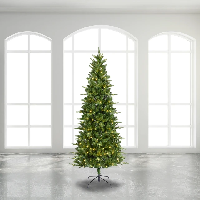 7.4 ft. Grandis Fir Classic Christmas Tree with 4600 Warm White