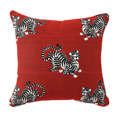 Prowl Ruby Sunbrella 20 x 20 in. Throw Pillow