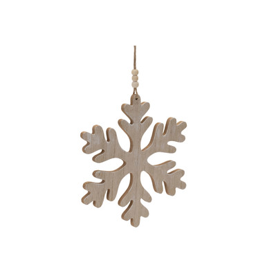 4 Christmas Wood Snowflake Decor 8 by Place & Time