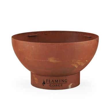 In-Store Only - Flaming Gorge Gobi Corten Steel Canyon 48 in. D x