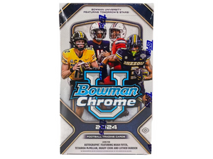 2024 Bowman University Chrome Football Hobby Box 2024 Bowman University Chrome Football Hobby Box