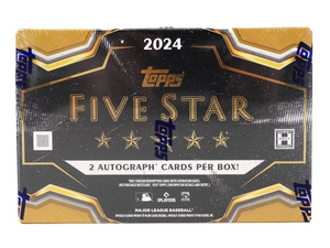 2024 Topps Five Star Baseball Hobby Box 2024 Topps Five Star Baseball Hobby Box