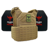 Shellback Tactical Shield 2.0 Lightweight Level IV Armor Kit with Model 4SICMH Ceramic Plates