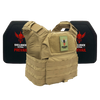 Shellback Tactical Patriot Lightweight Level IV Armor Kit with Model 4SICMH Ceramic Plates