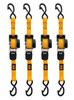 Walkers Game Ear Muddy Mud-RRS10 1 Inch x 10 Inch Ratchet Straps, 4 Pack