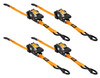 Walkers Game Ear Muddy Mud-RRS10 1 Inch x 10 Inch Ratchet Straps, 4 Pack
