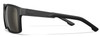 Wiley X AC6APX04 Apex Captivate Shooting Glasses Tungsten Mirror Black