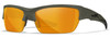 Wiley X Valor Safety Glasses Gray Clear Rust ODG with Impact-Resistant Lenses