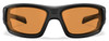 Wiley X Breach 2.5 Safety Glasses Gray Clear Rust Mirror