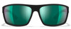 Wiley X Peak Cap Tivate Green Mirror Smoke Black Sunglasses