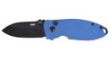 Columbia River Squid Button Lock Knife 2.27-inch Blue