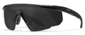 Wiley X WILEYX 302 Saber Advanced Safety Glasses Gray/Metallic Black