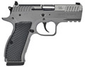 Sar USA SAR7/24C 9mm Luger Compact Pistol with Matte Stainless Finish and 17+1 Capacity