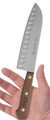 Case 07322 Santoku Knife 7 Inch Stainless Steel Blade with Walnut Handle