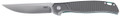 Columbia River K440XXP SCAR EDC Folding Knife with D2 Steel Blade and Gray Textured Aluminum Handle